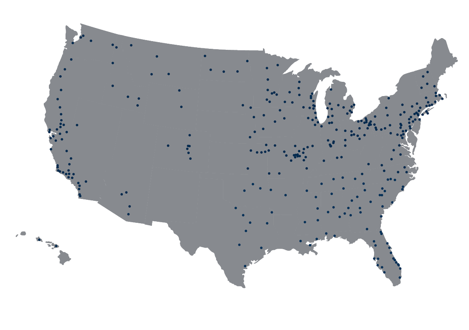 Stifel's Location Map